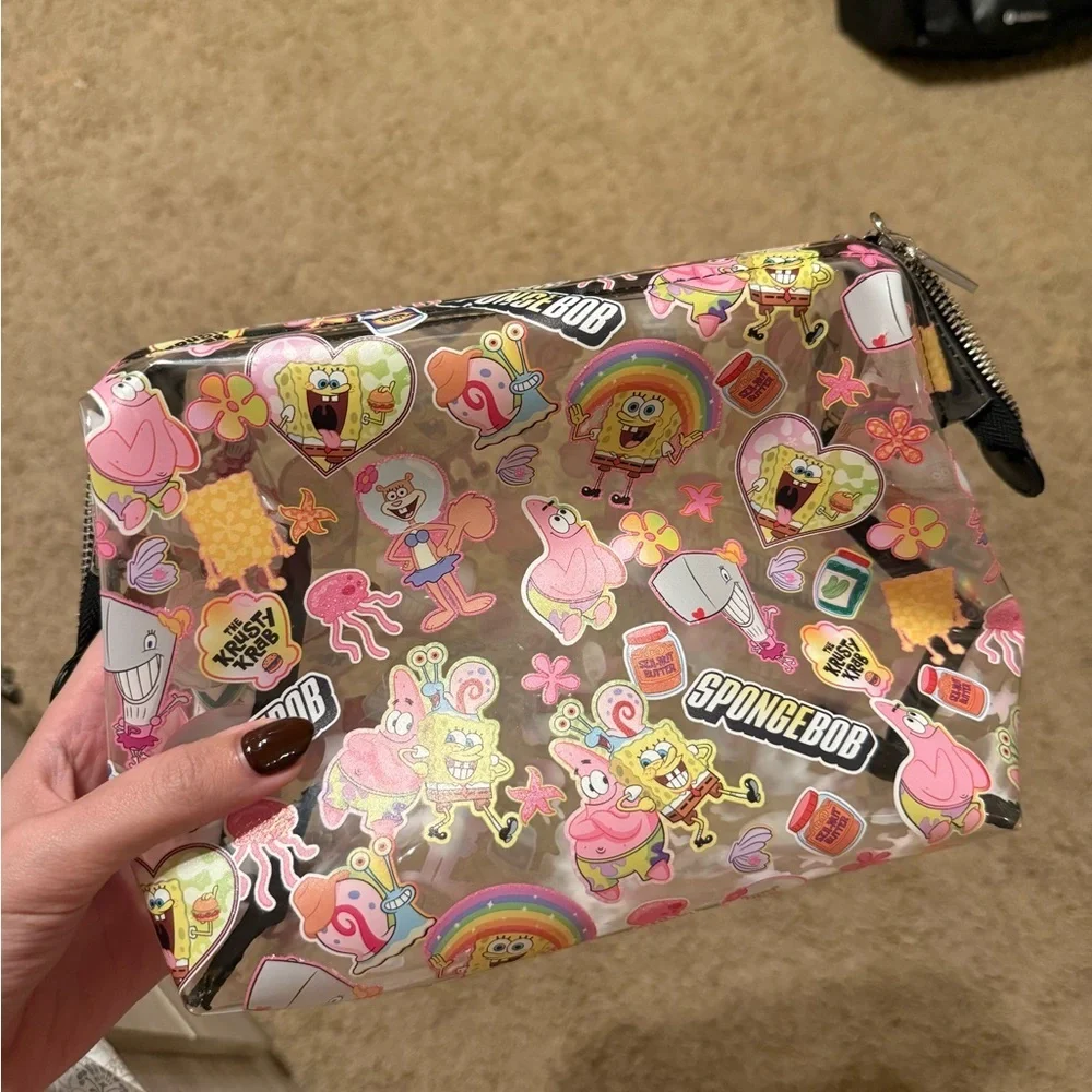 Ulta Beauty SpongeBob x Skinnydip Sticker Bag